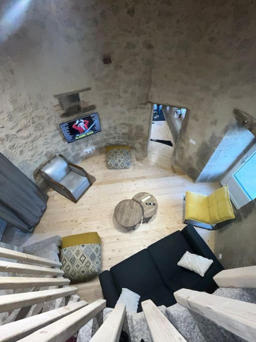 Loue Ancien Moulin A Vent Avec Piscine Et Jacuzzi Vila Neuvy-Bouin Exterior foto