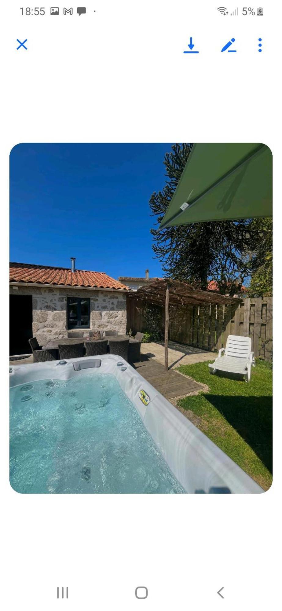 Loue Ancien Moulin A Vent Avec Piscine Et Jacuzzi Vila Neuvy-Bouin Exterior foto